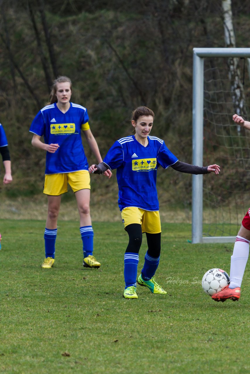 Bild 198 - B-Juniorinnen Tus Tensfeld - TSV Gnutz o.W. : Ergebnis: 1:3